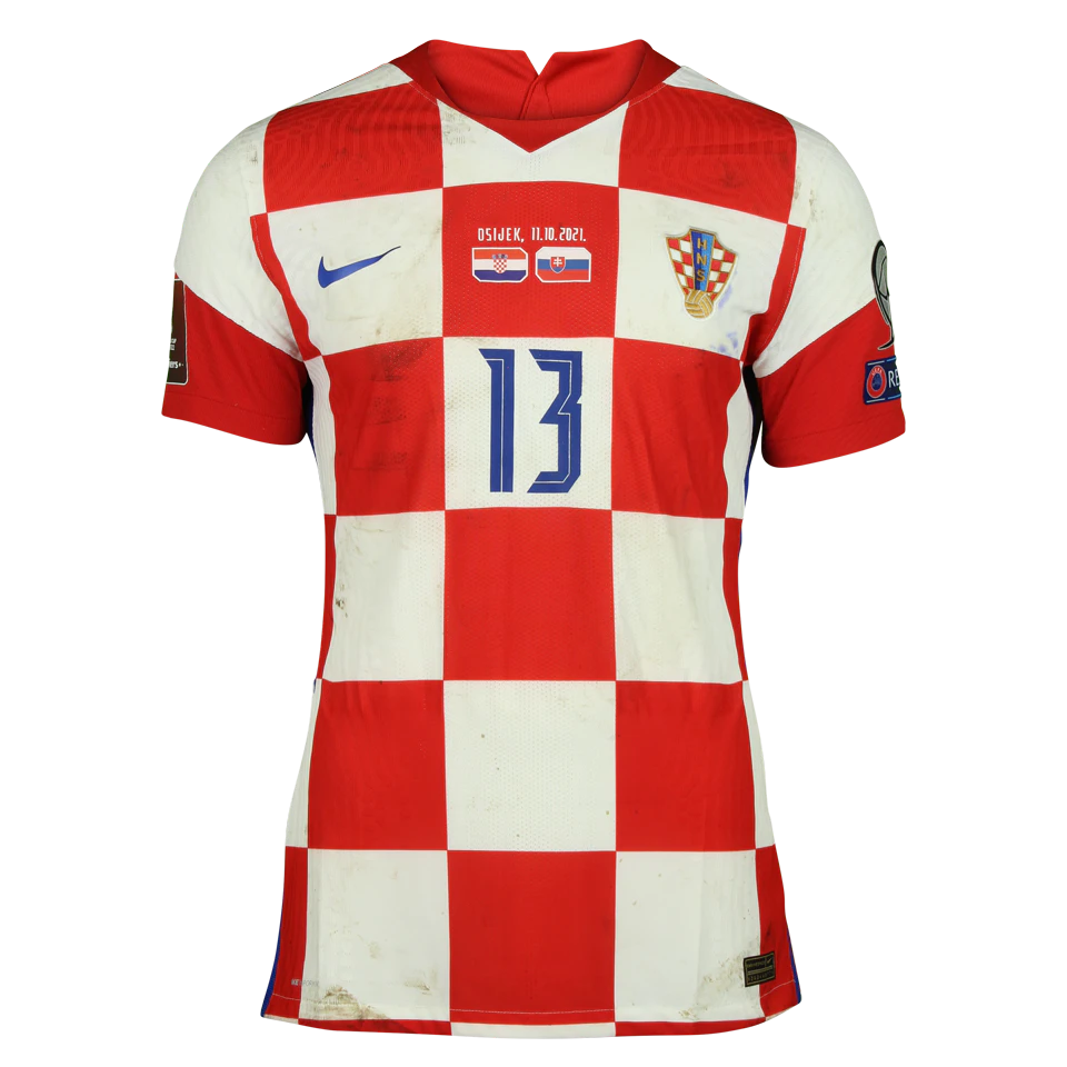 来自Croatia的Nikola Vlašić球衣