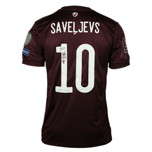 Aleksejs Saveljevs Latvia jersey
