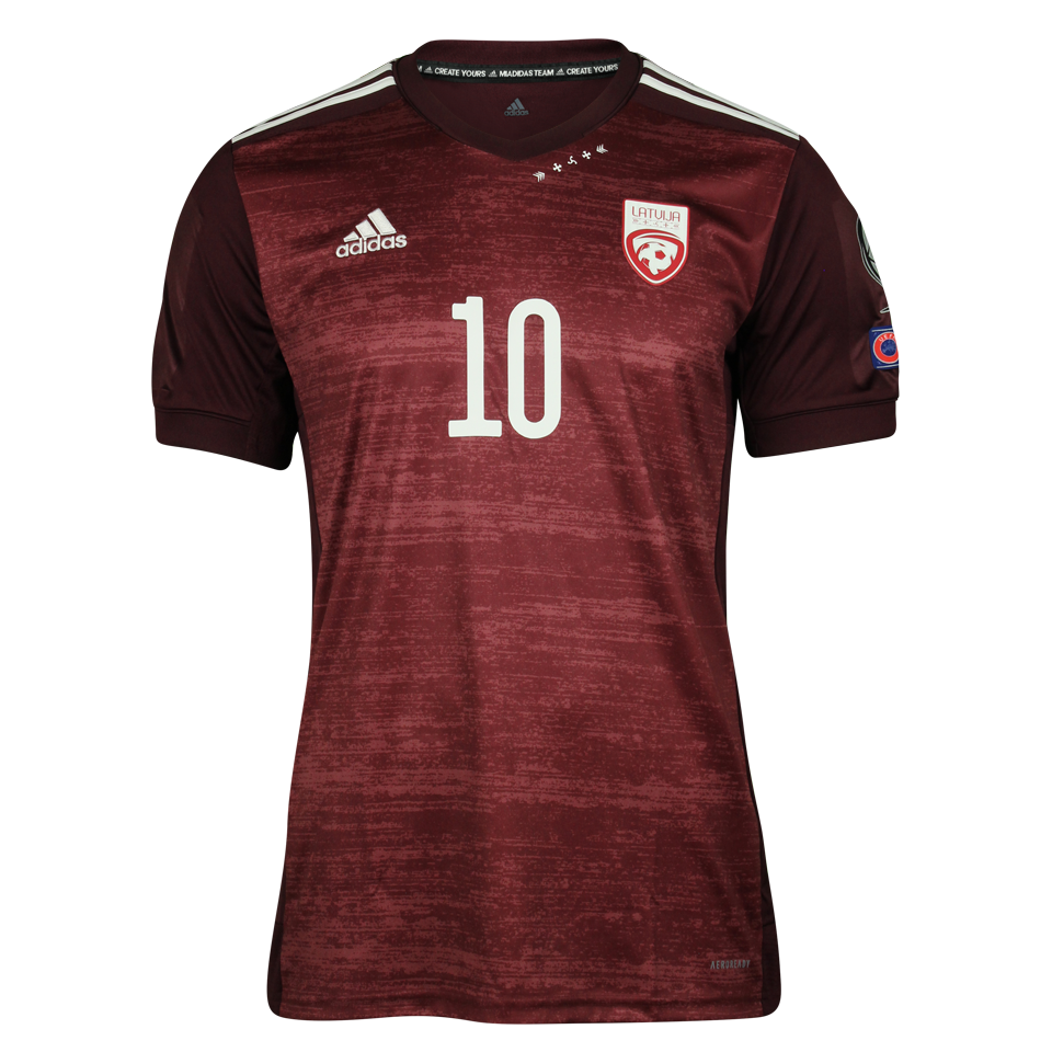 Aleksejs Saveljevs Latvia jersey