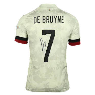 Kevin De Bruyne Belgium jersey