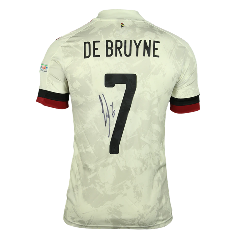 Kevin De Bruyne Belgium jersey