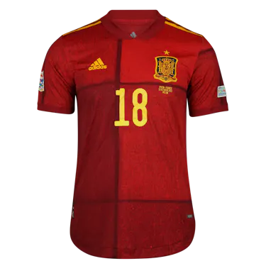 Pablo Fornals Spain jersey