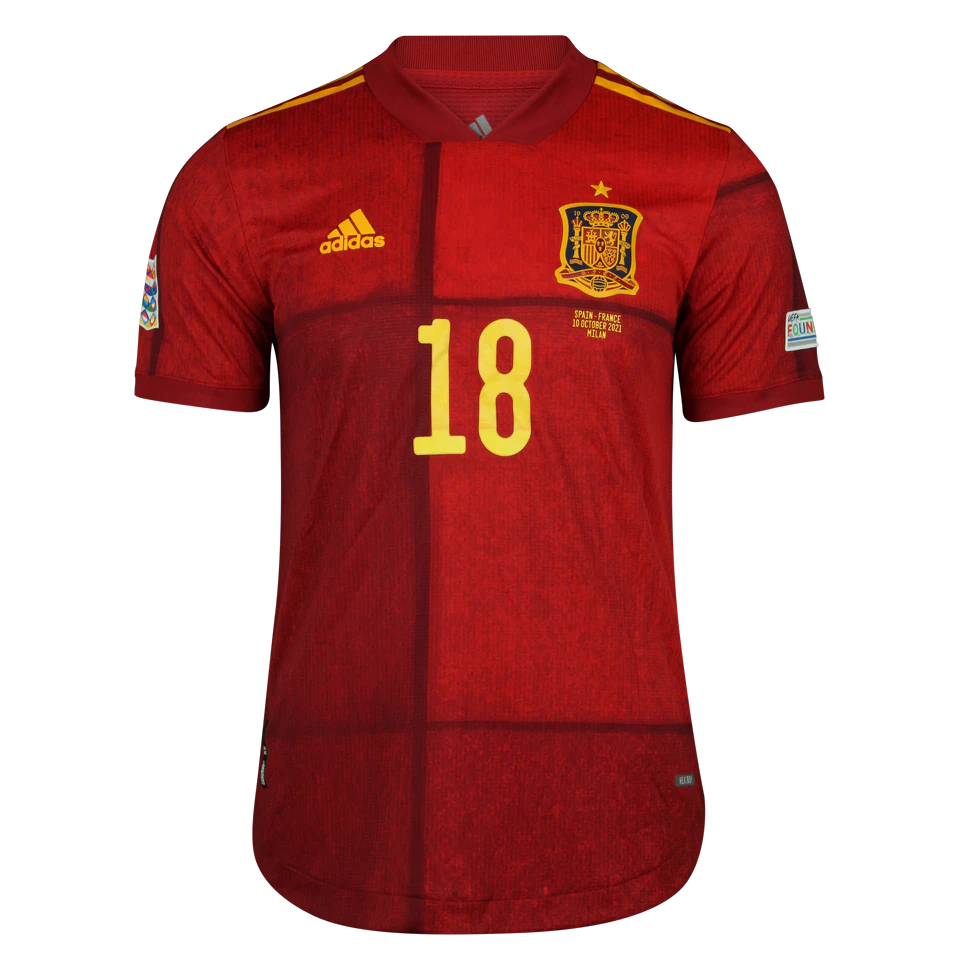 Pablo Fornals Spain jersey