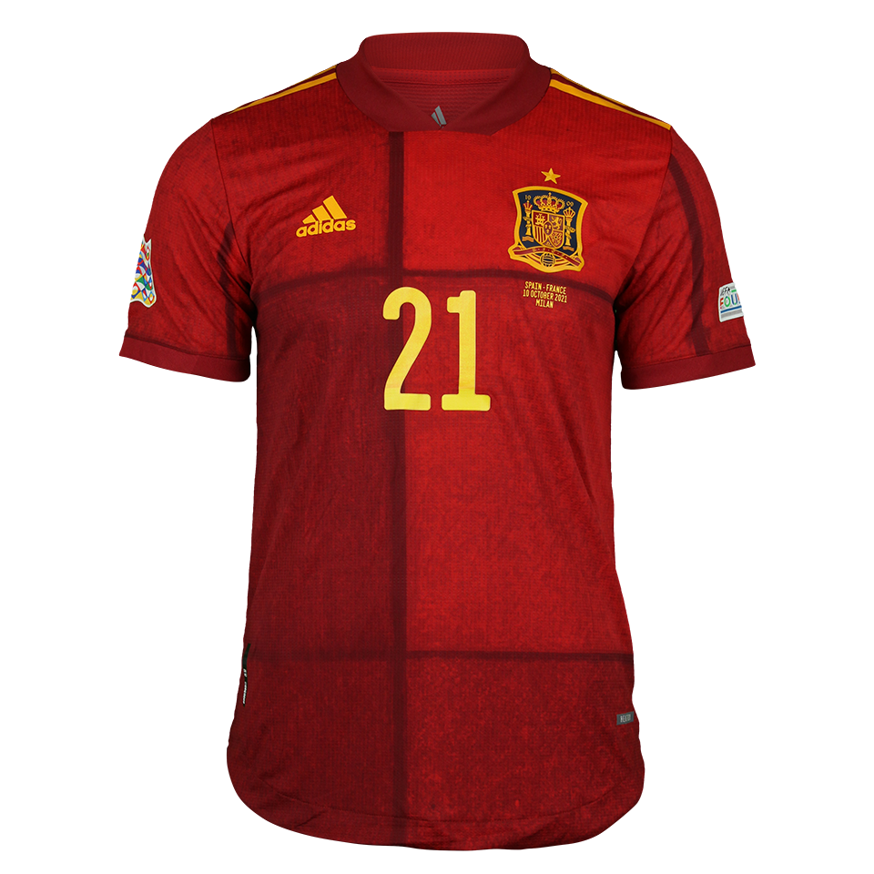 Mikel Oyarzabal Ugarte Spain shirt