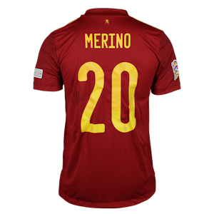 Mikel Merino Zazón Spain shirt