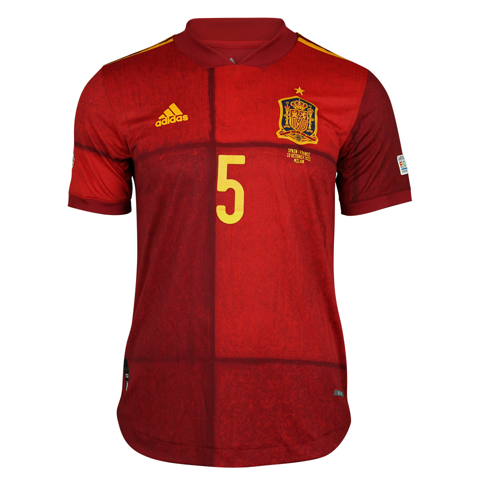 Sergio Busquets Spain jersey