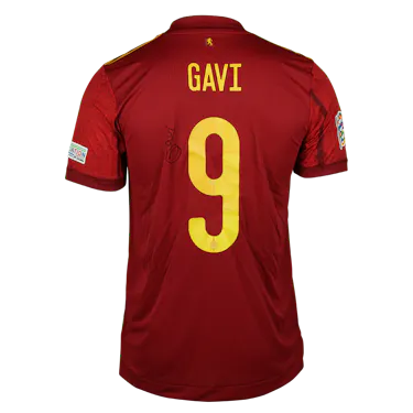 Gavi Spain jersey