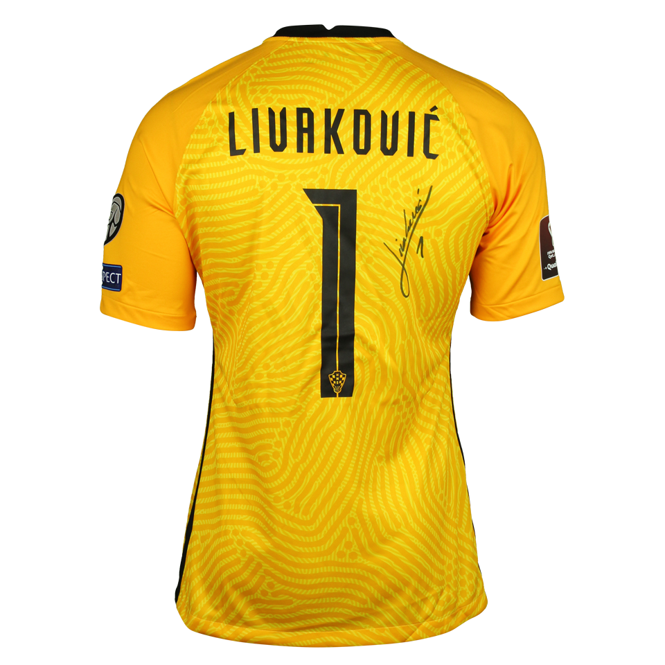 Maillot de Dominik Livaković (Croatia)
