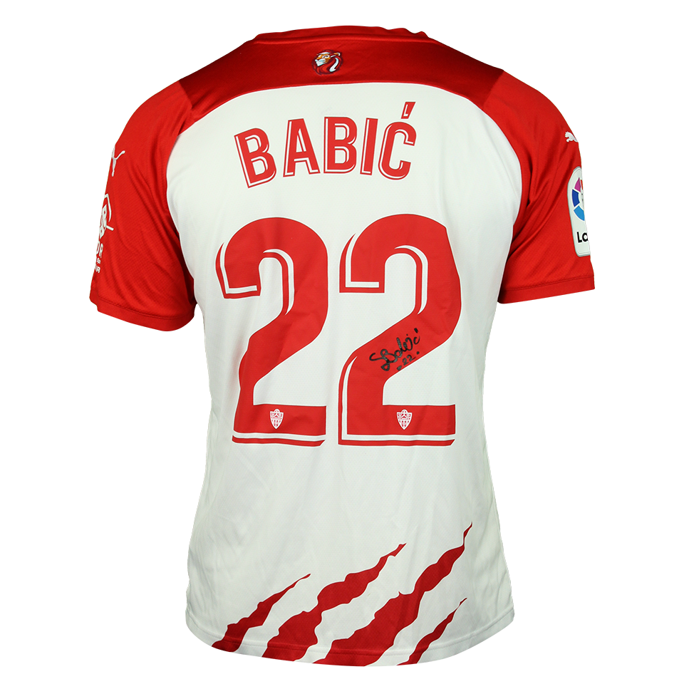 Srđan Babić UD Almería shirt