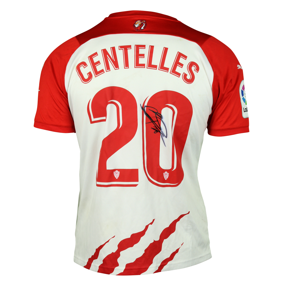 Camisa de Alejandro Centelles Plaza UD Almería