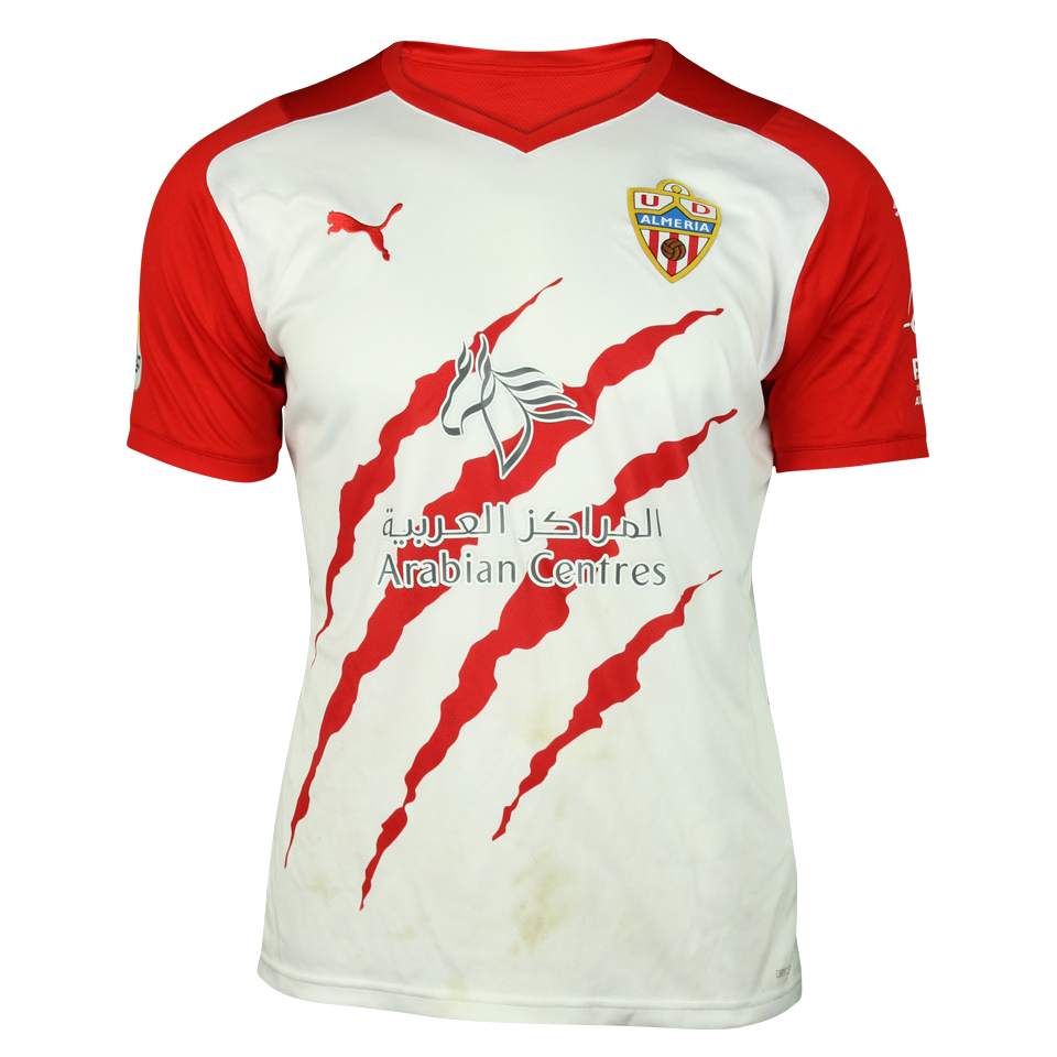 Camisa de Alejandro Centelles Plaza UD Almería