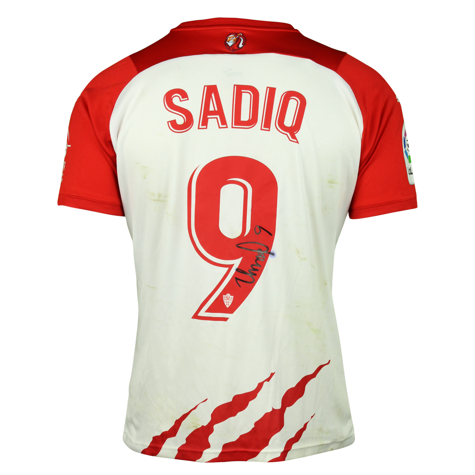Umar Sadiq Mesbah UD Almería shirt