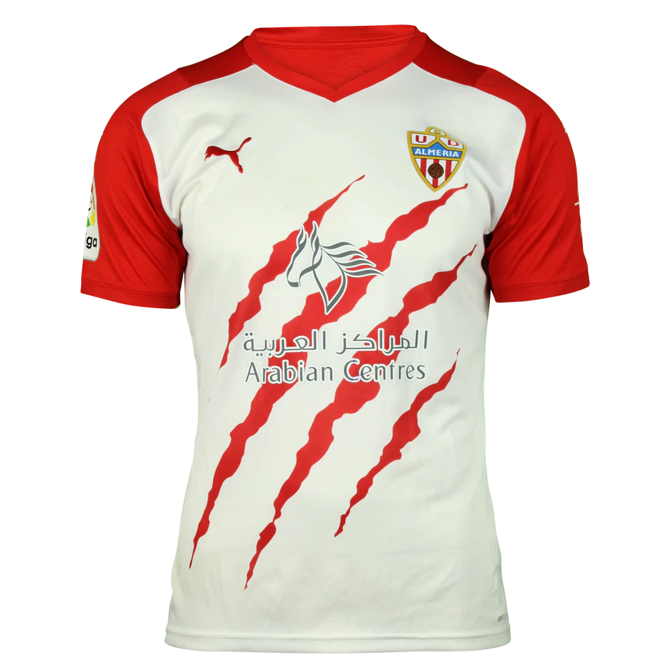 Umar Sadiq Mesbah UD Almería camisa.