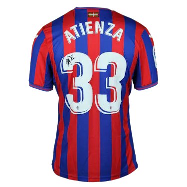 Miguel Ángel Atienza Villa SD Eibar camisa.
