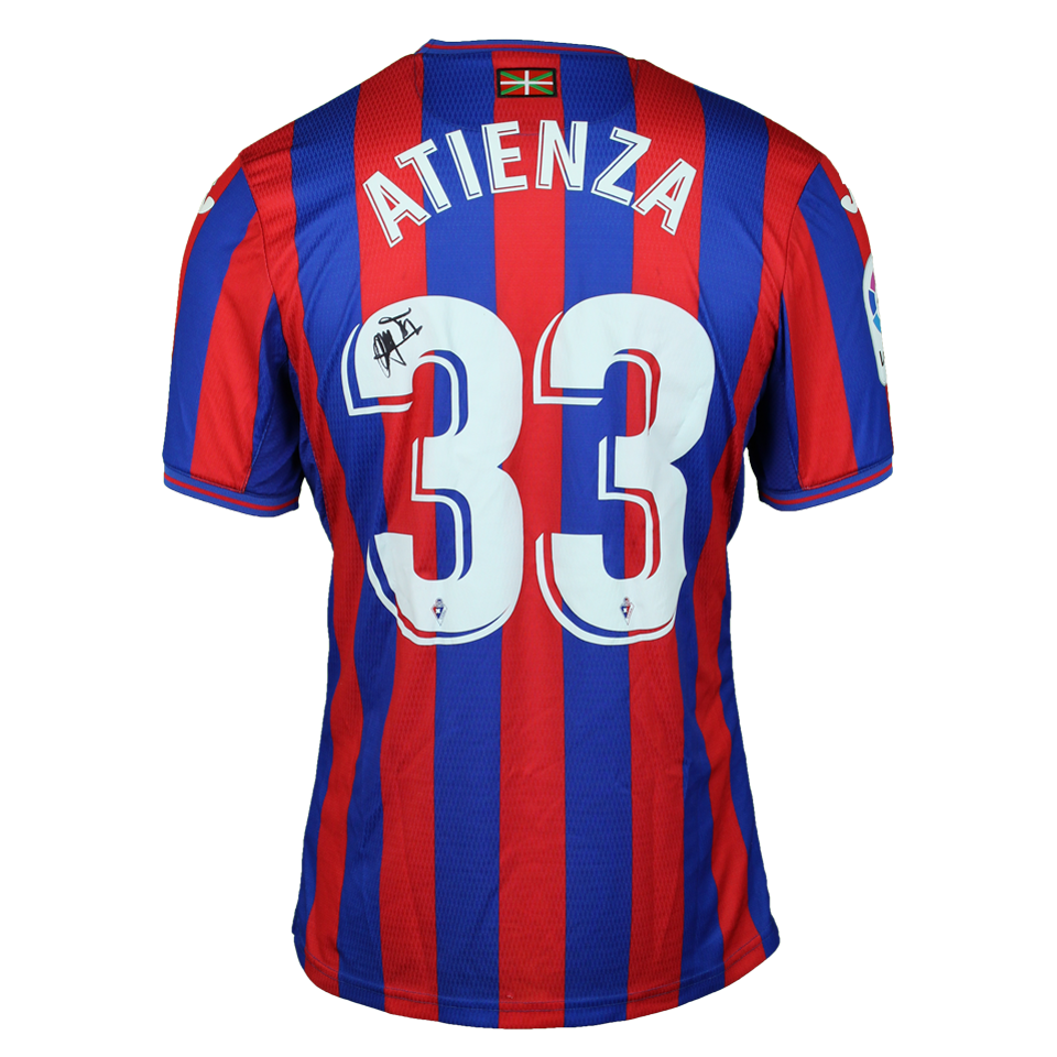 Miguel Ángel Atienza Villa SD Eibar camisa.