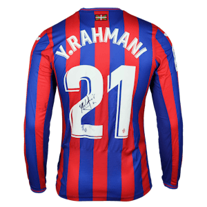 SD Eibar 팀의 Yanis Rahmani Cordeiro 셔츠