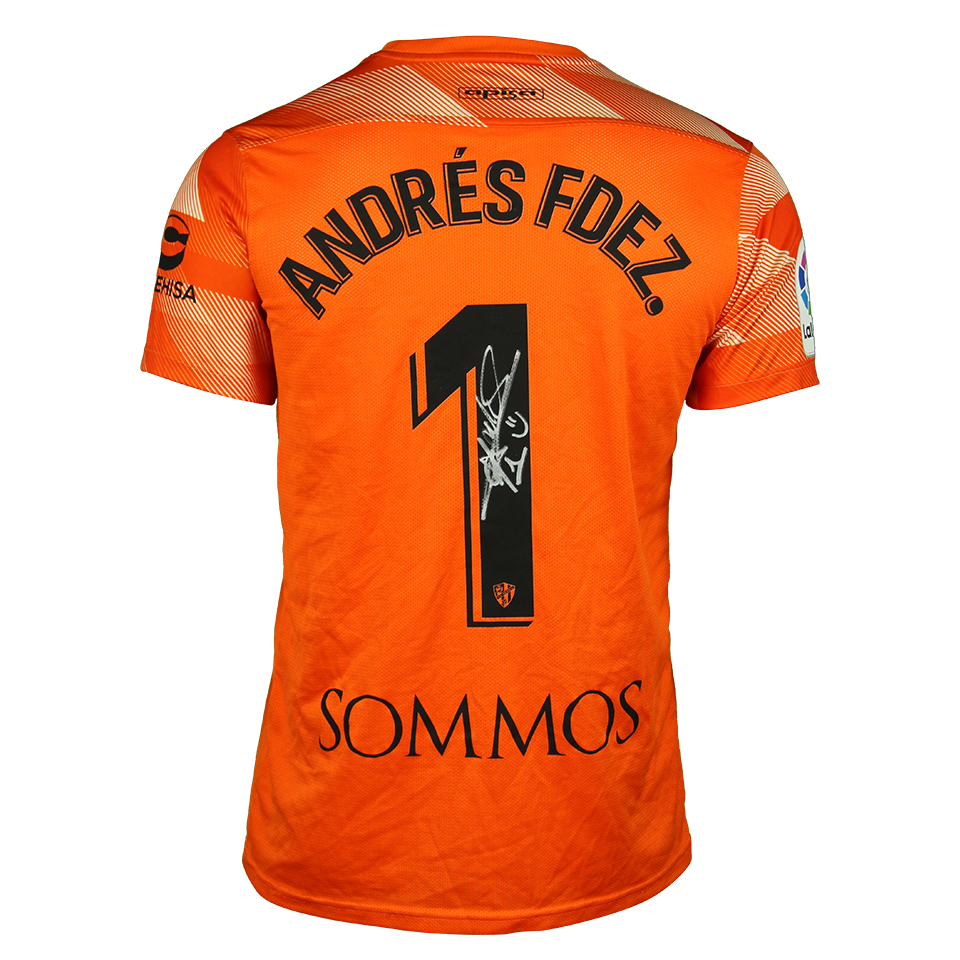 Andrés Fernández SD Huesca shirt