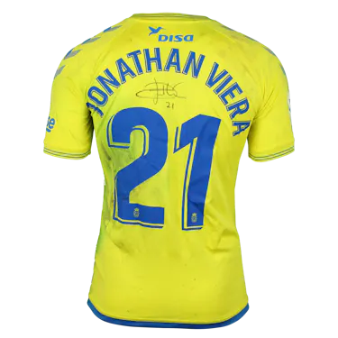 来自UD Las Palmas的Jonathan Viera Ramos球衣