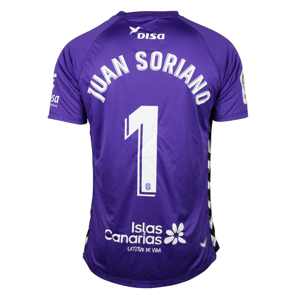 来自CD Tenerife的Juan Soriano Oropesa球衣