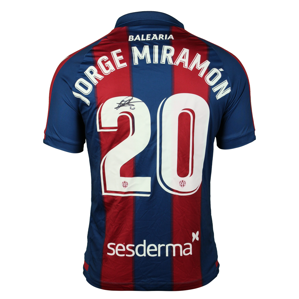 Jorge Miramón Santagertrudis Levante UD shirt