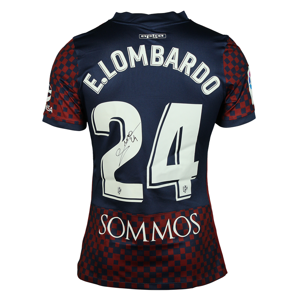 Maillot de Enzo Lombardo (SD Huesca)
