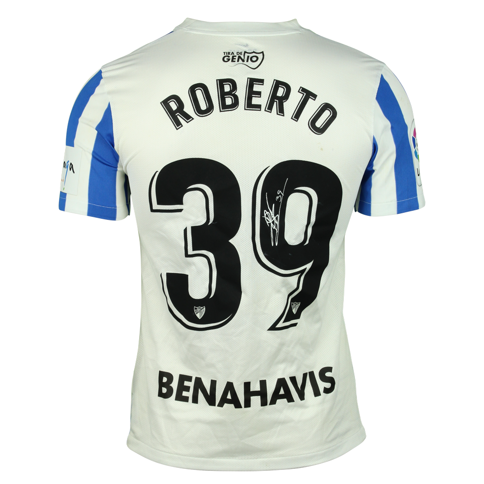 Roberto Fernández Jaén Málaga CF jersey