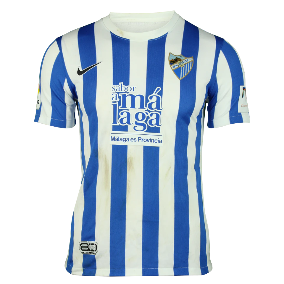 Roberto Fernández Jaén Málaga CF jersey