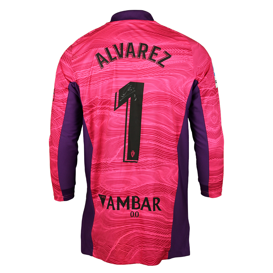 Cristian Álvarez Real Zaragoza shirt