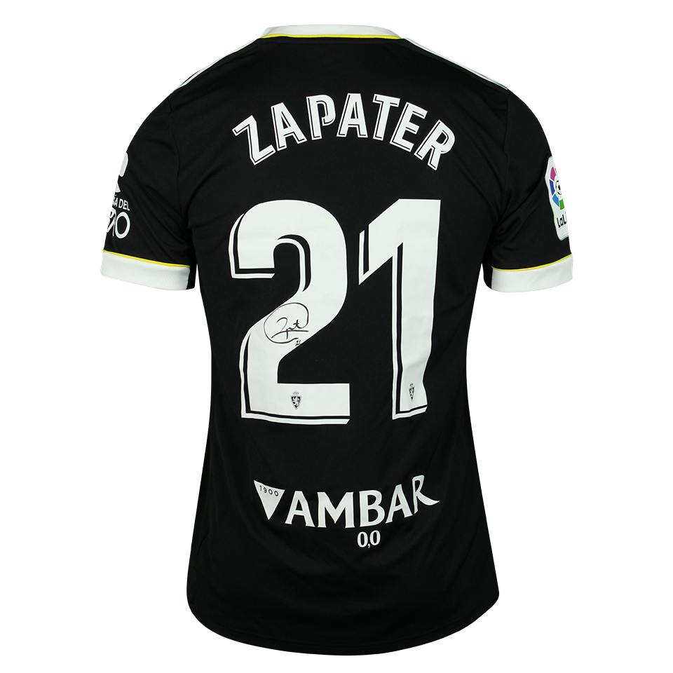 来自Real Zaragoza的Alberto Zapater球衣