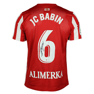 Jean-Sylvain Claude Babin Sporting Gijón shirt