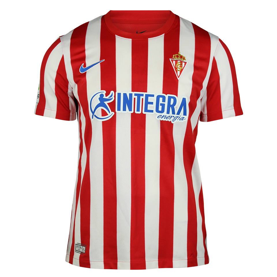 Jean-Sylvain Claude Babin Sporting Gijón shirt
