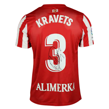 Camiseta Vasyl Kravets Sporting Gijón