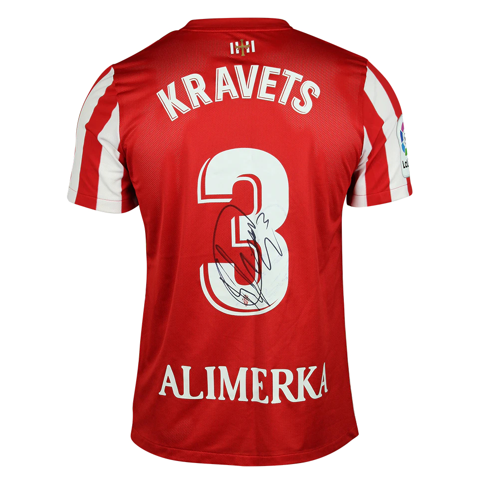 Camiseta Vasyl Kravets Sporting Gijón