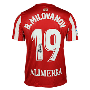 Bogdan Milovanov Sporting Gijón shirt