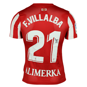 Fran Villalba Sporting Gijón shirt