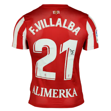 来自Sporting Gijón的Fran Villalba球衣