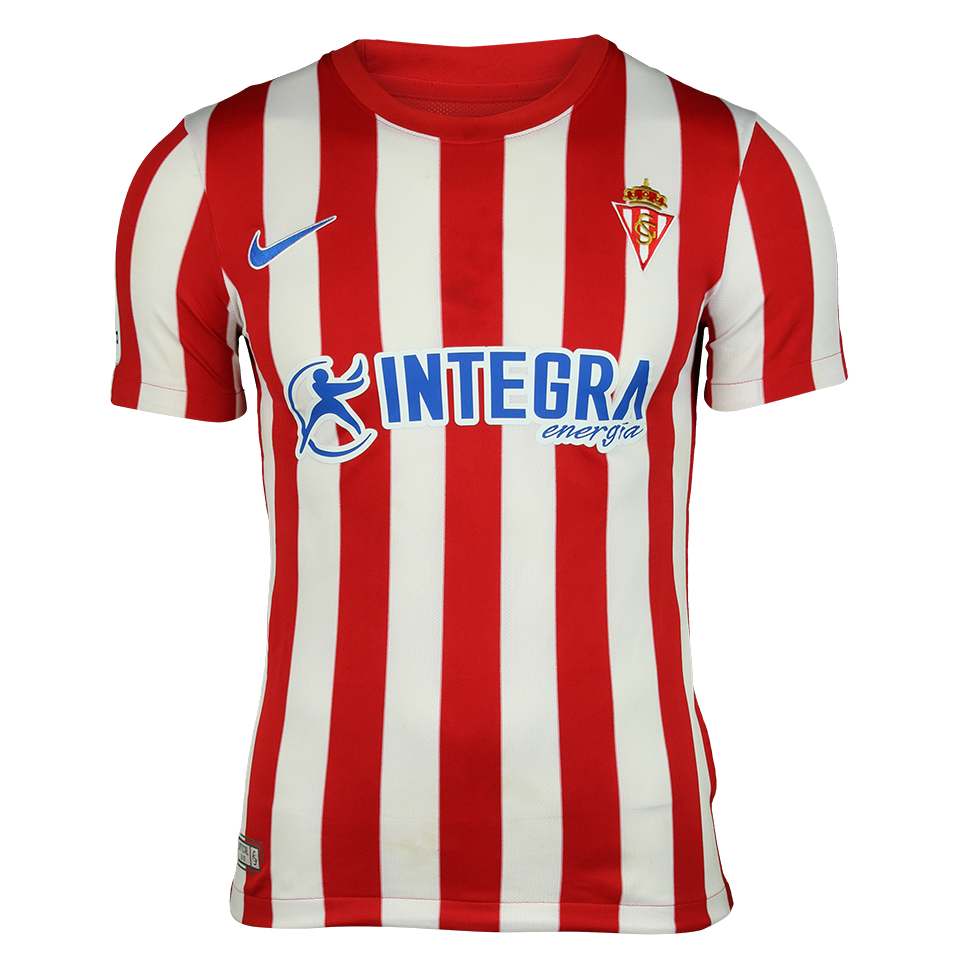 Fran Villalba Sporting Gijón shirt