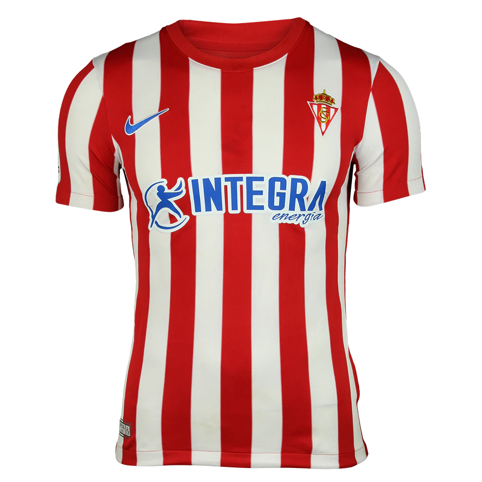 来自Sporting Gijón的Fran Villalba球衣