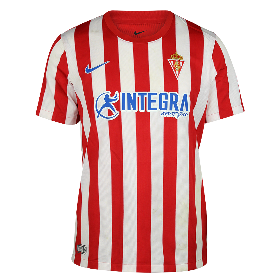 José Gragera Amado Sporting Gijón shirt