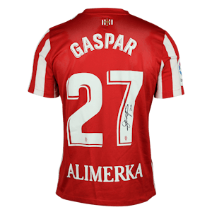 Gaspar Campos Ansó Fernández Sporting Gijón shirt