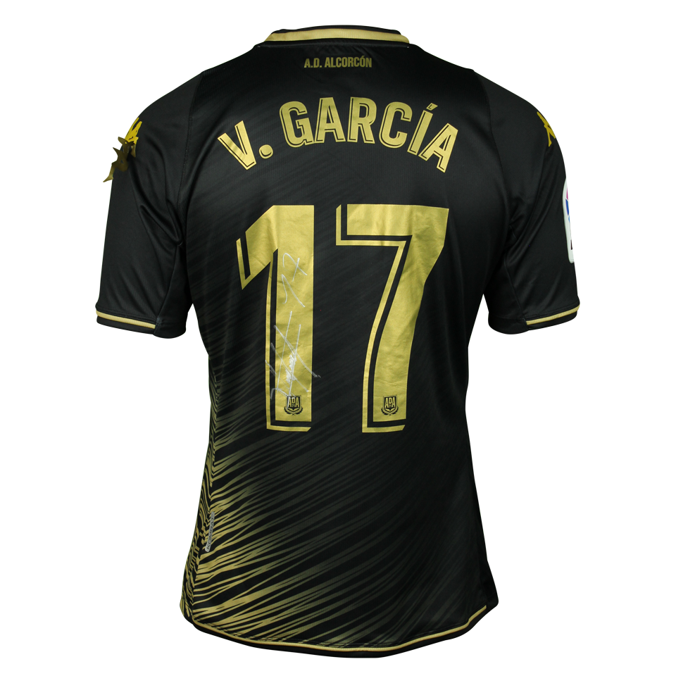 Maillot de Víctor Hugo García Hernández (AD Alcorcón)