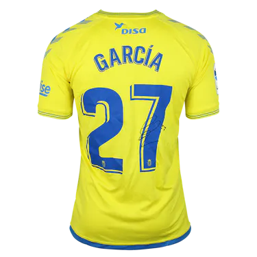 Camisola de Pedro Alejandro García Mejías, UD Las Palmas