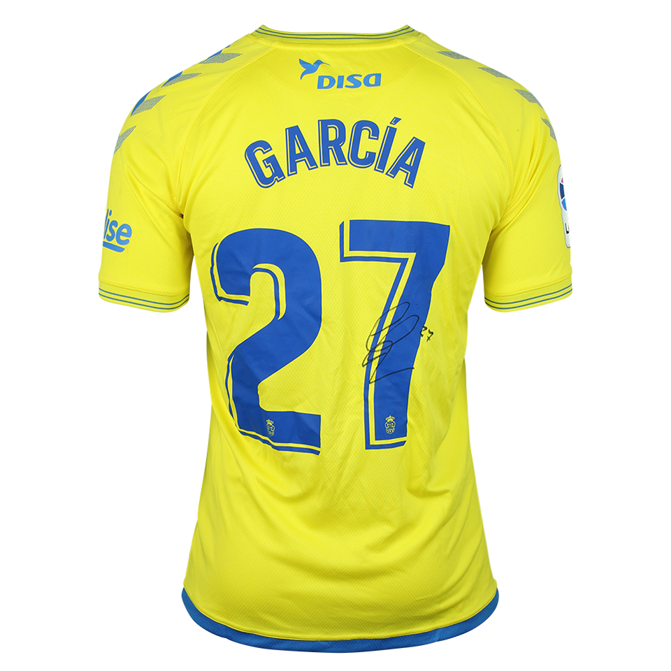 Camisola de Pedro Alejandro García Mejías, UD Las Palmas