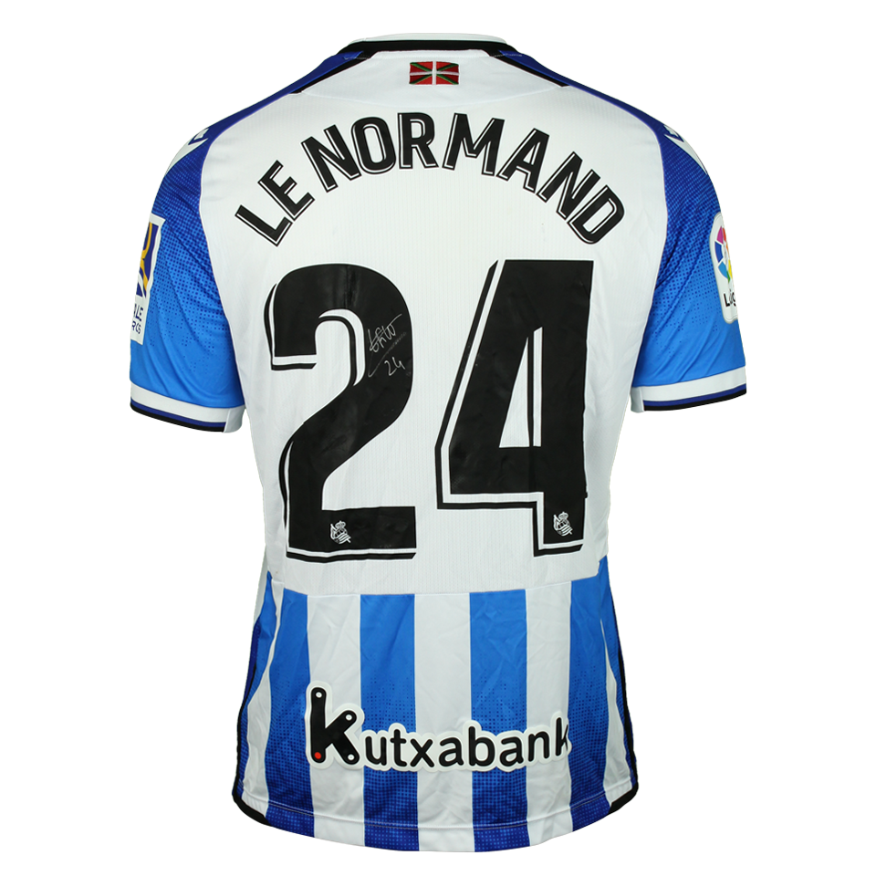 Robin Le Normand Real Sociedad shirt