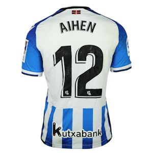 Real Sociedad 팀의 Aihen Muñoz Capellán 셔츠