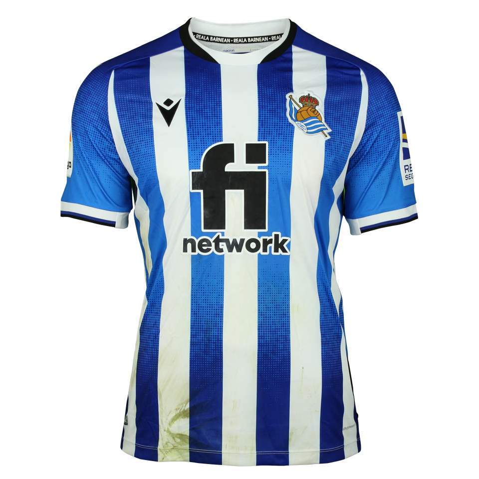 Real Sociedad 팀의 Aihen Muñoz Capellán 셔츠