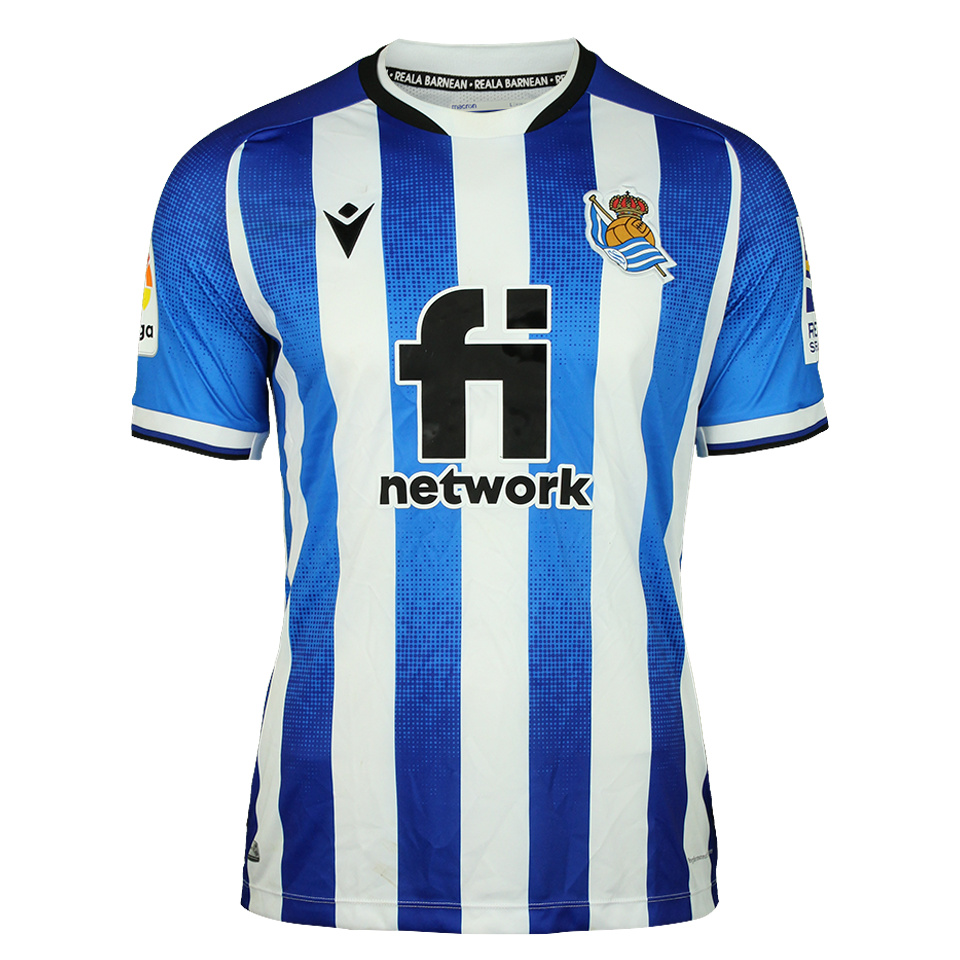 Mikel Merino Zazón Real Sociedad shirt