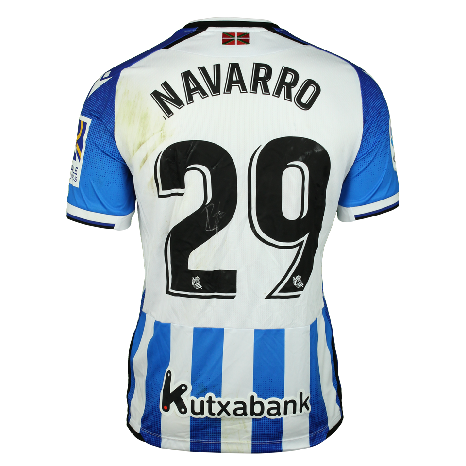 Robert Navarro Muñoz Real Sociedad shirt