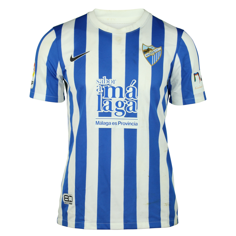 Alberto Escassi Oliva Málaga CF shirt