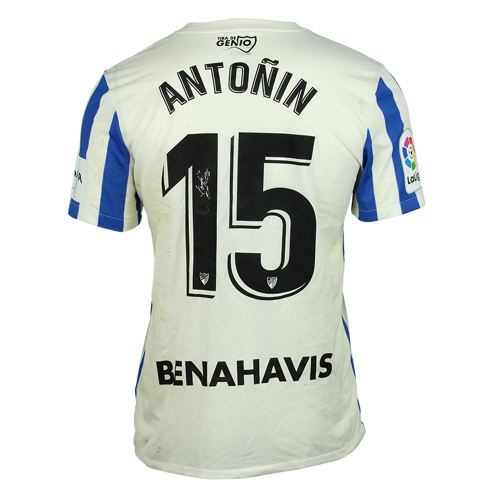 Antonio Cortés Heredia Málaga CF shirt